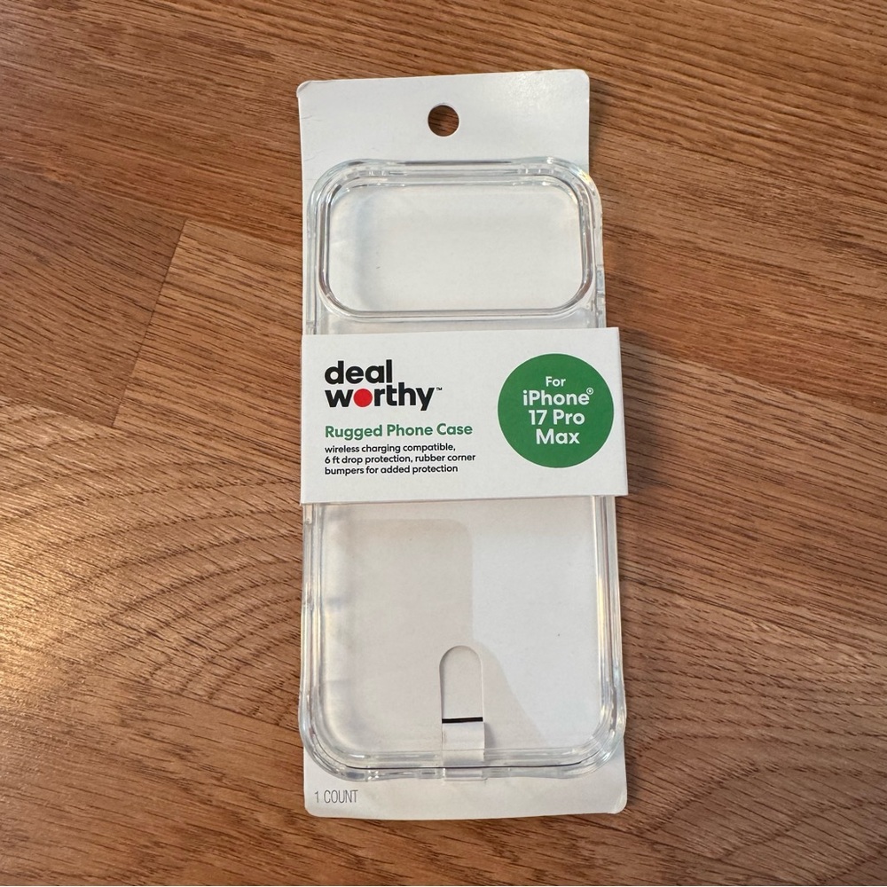 🔴 iPhone 17 Pro Max Clear Phone Case